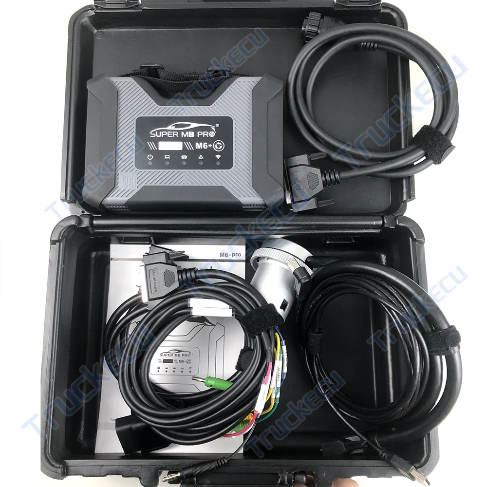 F110 Tablet Full Configuration Super MB Pro M6 Work Cars Wireless Star Car Truck Bus Van Scanner Heavy Duty Diagnostic Tool