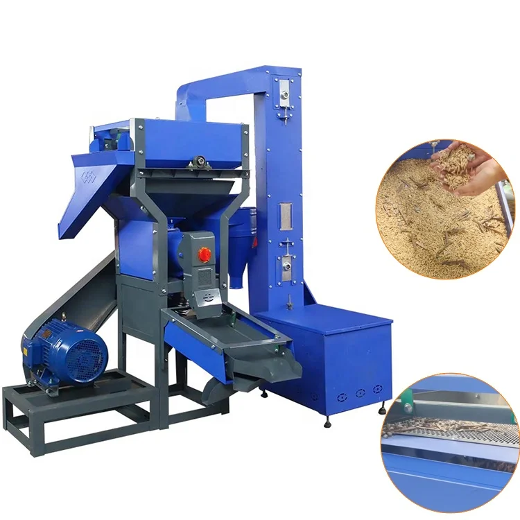 6n70 Pro Max Commercial Type Rice Huller Hot Sale 6N70 Big Rice Mill Machine With 10HP Diesel Engine