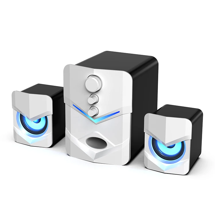 Sf141Bt Havit 3.5Mm Woofer Sound Big Computer 3Inch +2 Inch 6 Ohm 2.1 Ch Tower Boofer Subwoofer Speaker