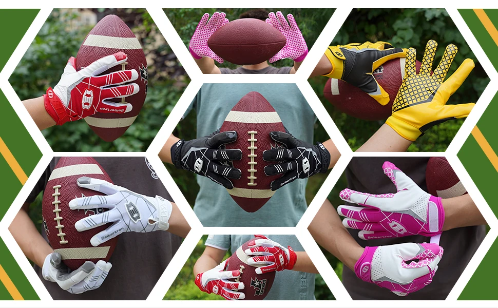 Seibertron American Football Gloves Ultra-Stick Sports