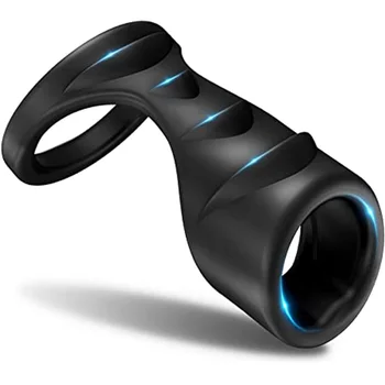 Liquid Silicone Cock Ring, Ultra Soft Premium Stretchy Penis Ring for Last Longer Harder Stronger Enhancing Sex Toy for Men
