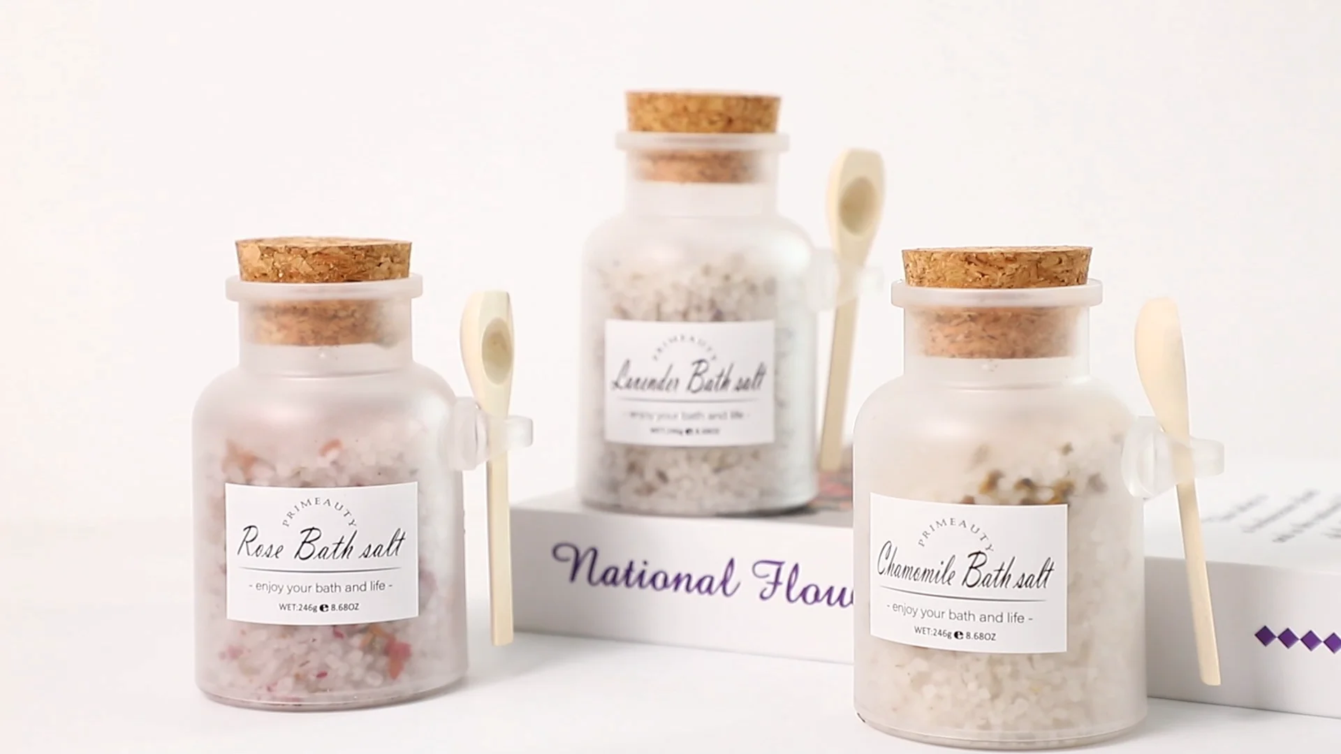 Wholesale Custom Private Label Natural Himalayan Sea Bath Salt Soak