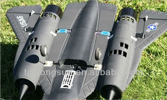 ロドニーSR、エルビングSR、ドイチュラントSR、プリンツ·アーダルベルトRRR 超音速/高高度戦略偵察機】E-flite SR-71 Blackbird Twin 40mm