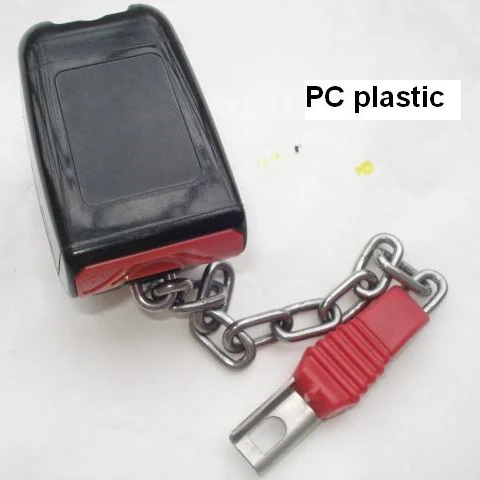 MOQ 100 PCS L107 Europe Supermarket Coin Operated Lock for Shopping Trolley