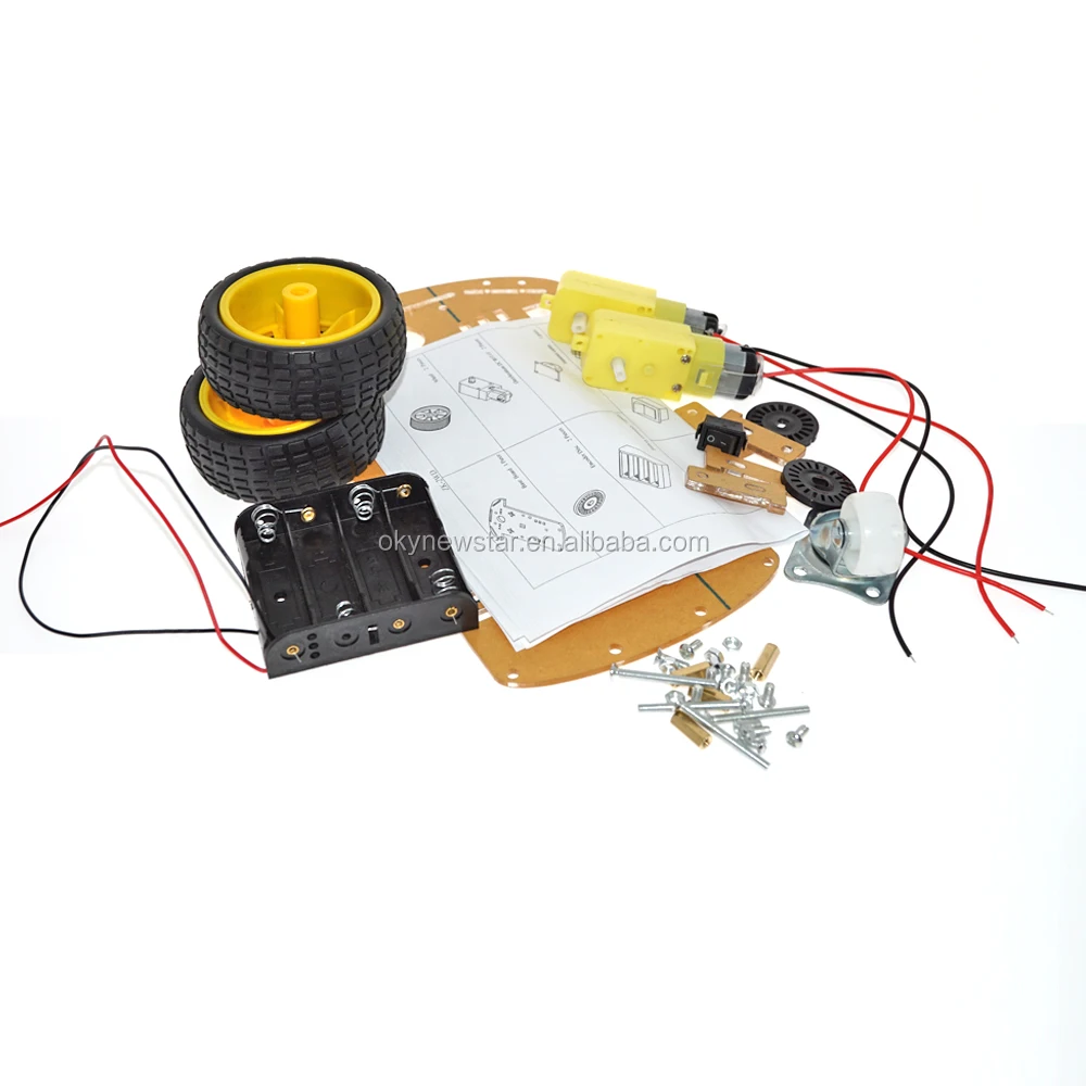 AR.diy☆ Diy Arduino Robot Kit With 2wd Chassis For Stem Projects – Oem