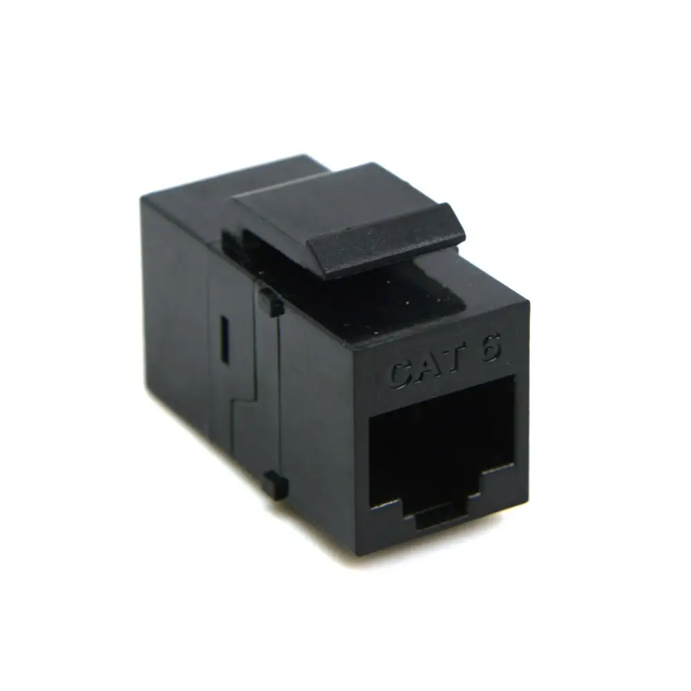 UTP RJ45 Connector CAT5E CAT6 Network Module Information Socket Computer Outlet Cable Adapter Keystone Jack for Ethernet