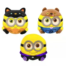 Brand Audits Legal Custom Cartoon Plush Toys Minion Cute Toys Halloween Cosplay Stuffed Toys for Kids Children