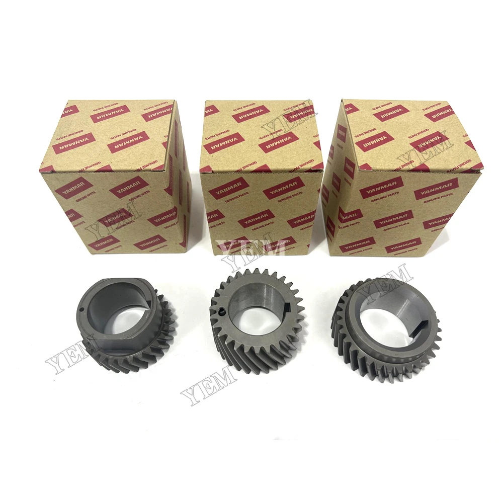Factory Direct Sales 4TNV84 4TNV84T Crankshaft Gear 119802-21202 Fit for Yanmar 4TNV84 Engine Overhaul Kit.