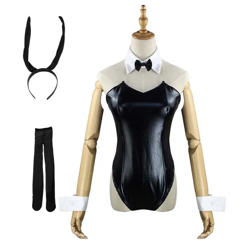 Women's Sexy Cosplay Outfit Bunny Girl Mai Sakurajima Costume Fcgd-007 -  Buy Mai Sakurajima Costume,Women Black Sexy Jumpsuit Sexy Cosplay Costumes  Role Play Cute Girls Bunny Costume,Halloween Costume Senpai No Yume Wo