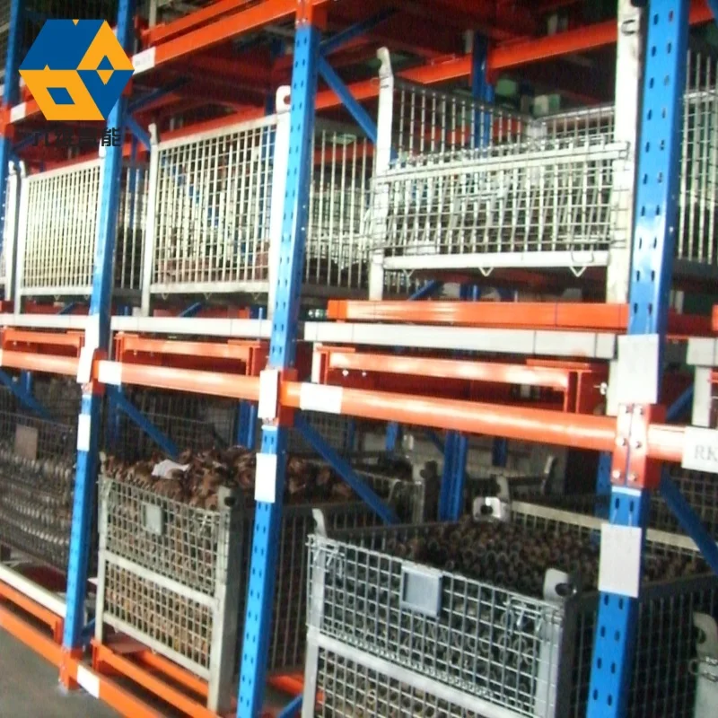 NOVA Warehouse Heavy Duty Push Back Pallet Racking Warehouse Storage Rack Push Back Rack System Heavy Duty Racking