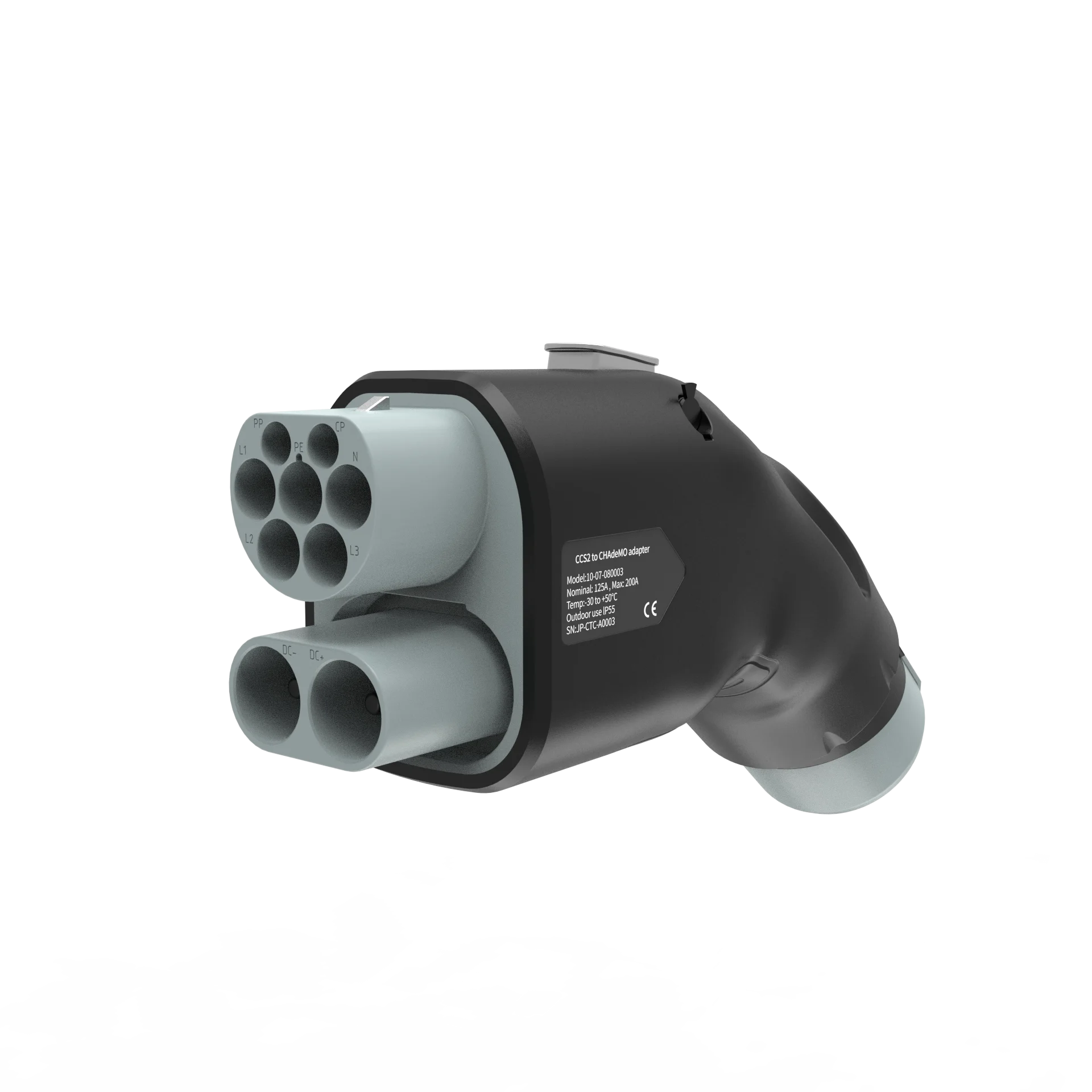 Custom DC Fast Charger CCS2 to Chademo Adapter 125A Low Price CCS2 to Chademo Adapter Fast
