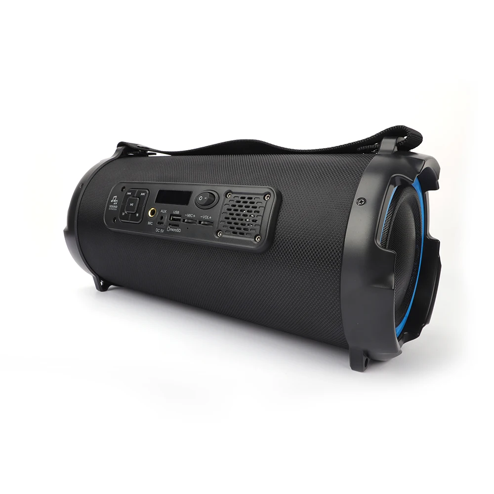 Беспроводная уличная Колонка MICCELL, портативная Водонепроницаемая Колонка RGB со светодиодной подсветкой, профессиональная спортивная акустическая система rock dj, большая уличная садовая колонка