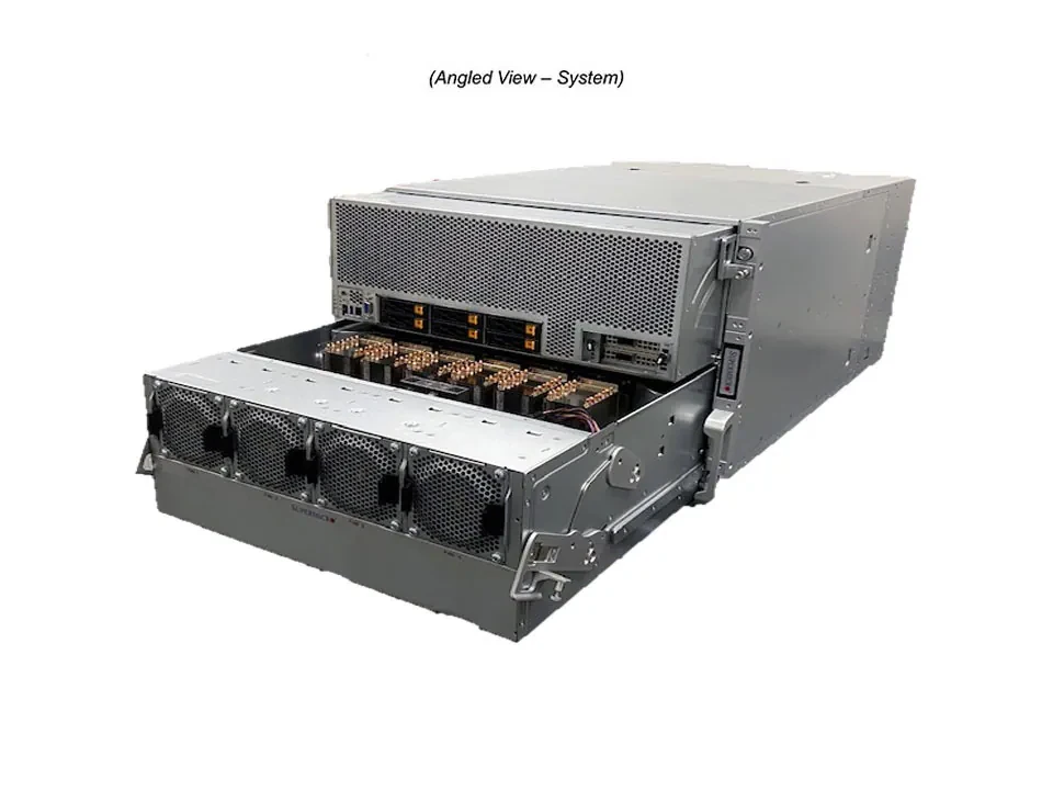Original Supermicro 8U GPU Server with 8x A100 GPUs and 32 DIMM Slots for AI HPC