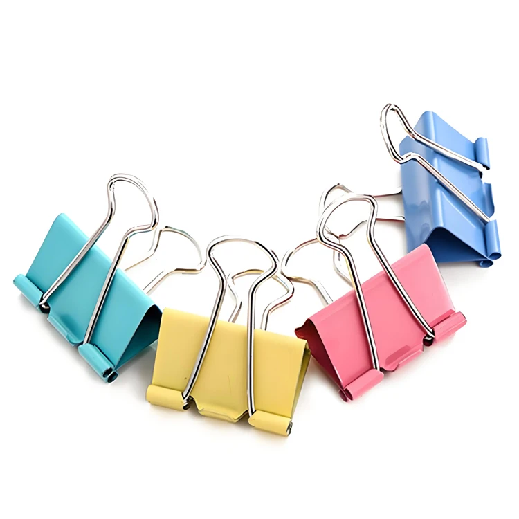 Automatic Paper Binder Clips Making Machines Flat Strip Hoop Pipe Clamp Metal Bending Making Machine
