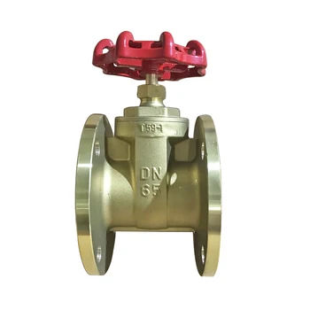 1/2 Inch To 4 Inch Manual Brass Flange Gate Valve For Water With Hard Sealed Check Valve