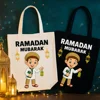 White Ramadan Mubarak Boy