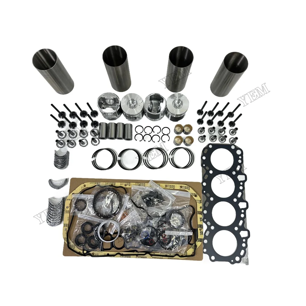 For Toyota 2KD Overhaul Kit Engine Part Gasket Piston Set 2