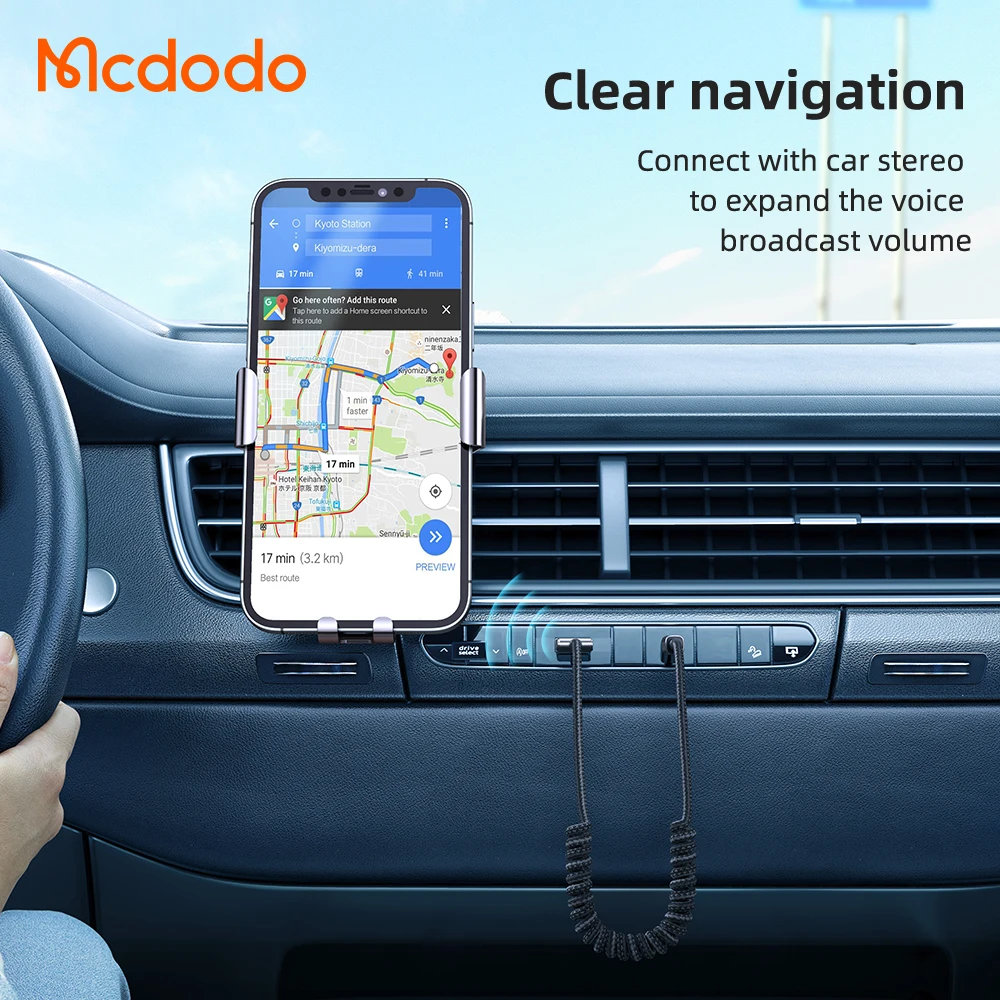 Adaptateur Bluetooth 5.3 Mcdodo Aux Voiture – Récepteur USB Vers 3.5mm Avec Micro Pour Autoradio, Home Cinéma, Haut-Parleur