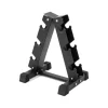Black 3 pair A frame dumbbell rack