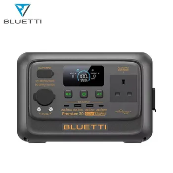 BLUETTI 600W 320Wh Portable Power Station with Lithium Battery for Camping Travel Outdoor Activities and Emergency Backup