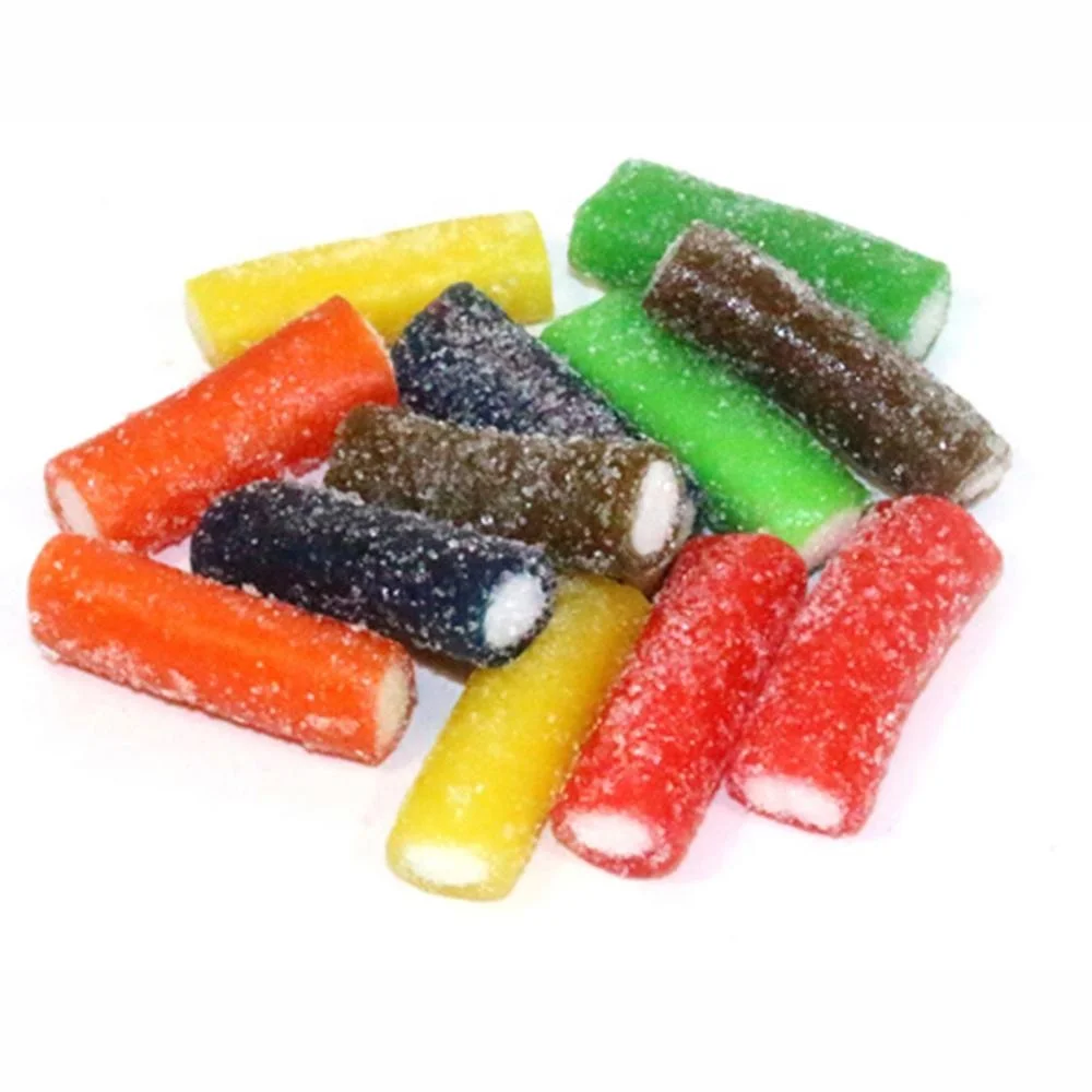 halal fancy sour sugar coated gummy candy