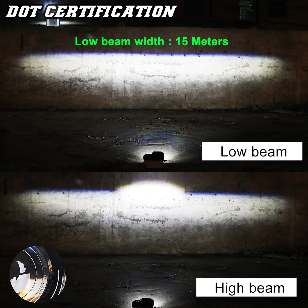 Cross-Border Export Applicable to F800Gs F700Gs F650Gs Bmw Motorcycle Headlights Bmw Modified Headlights