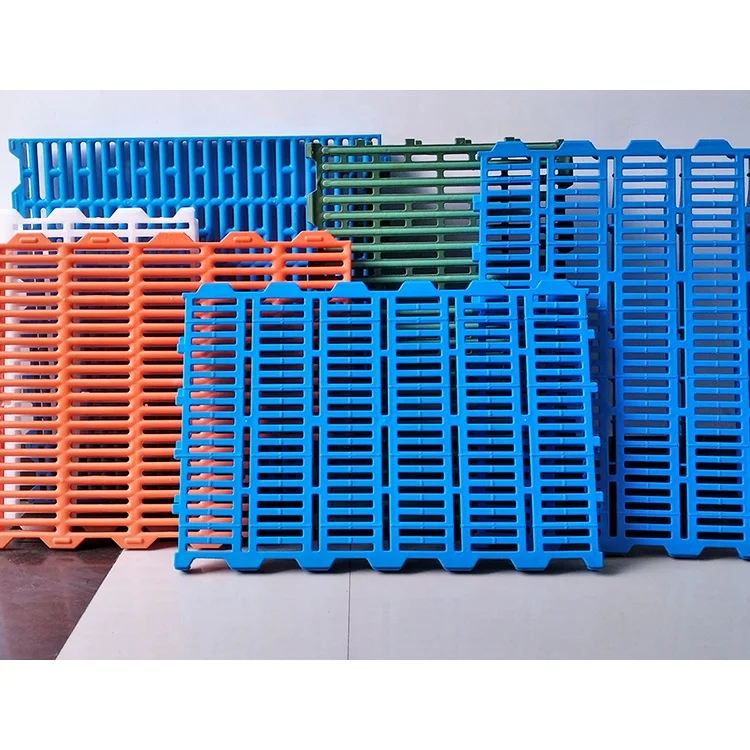 Free Sample Goat Sheep Pig Plastic Floor Grating for Sale Large Floor Grates  Pvc Floor Grating