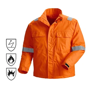 Hot Sale Petroleum Oil Filed Winter Jacket DuPont Nomex Safety Aramid Oil and Gas FR Fire Retardant Flame Resistant Workwear