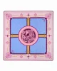 Grille bleue rose