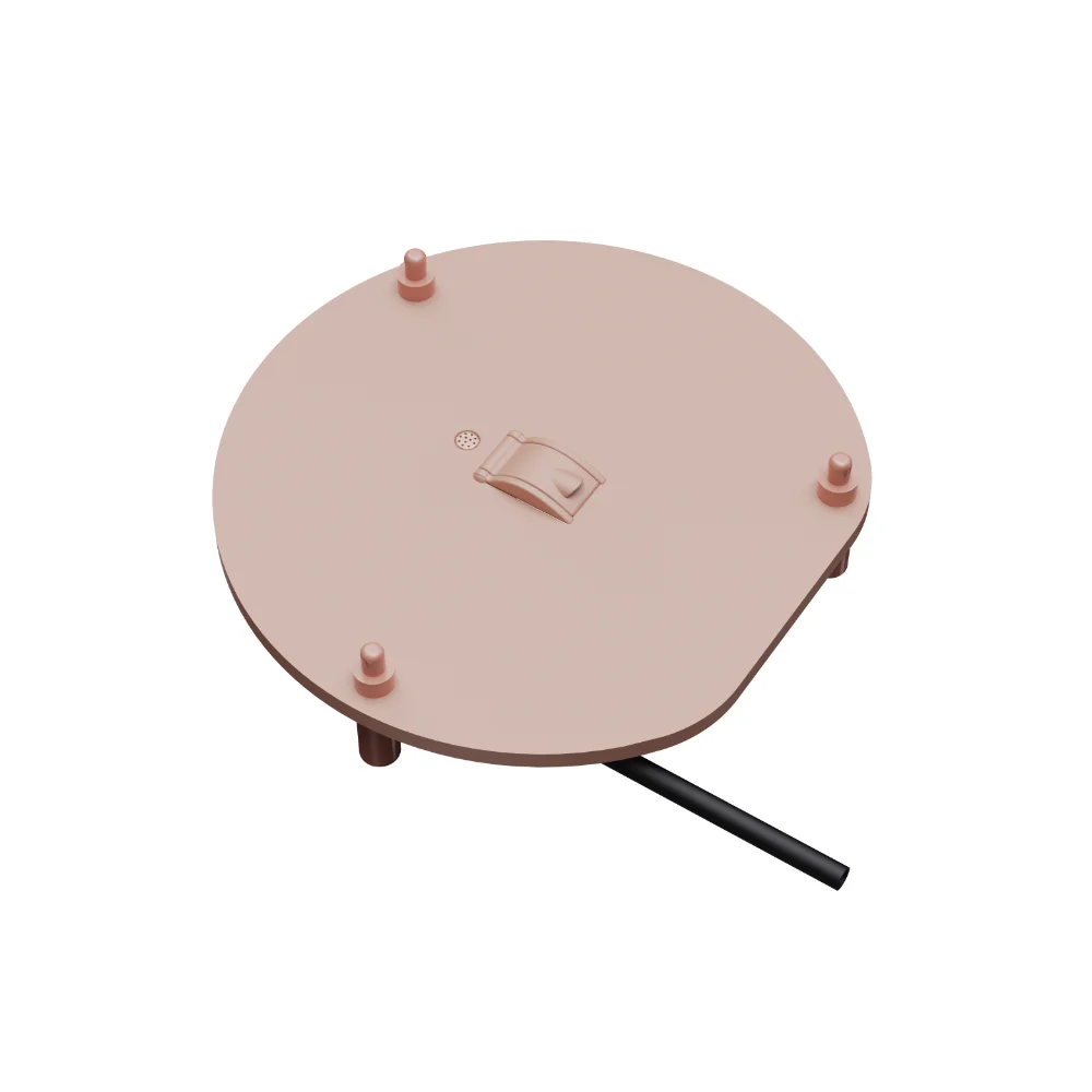 Jinghao Customized Blank Beige Color Programmable Digital ITE CIC IIC Faceplate Hearing Aids Parts Faceplates Kits