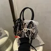 Black leopard print
