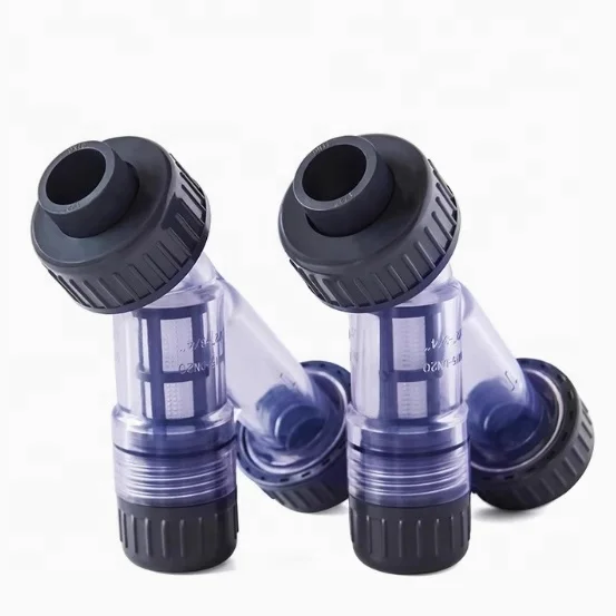 Y Type 32 mm Upvc Strainer with Epdm Rubber for Chlorine Chemical Filter System