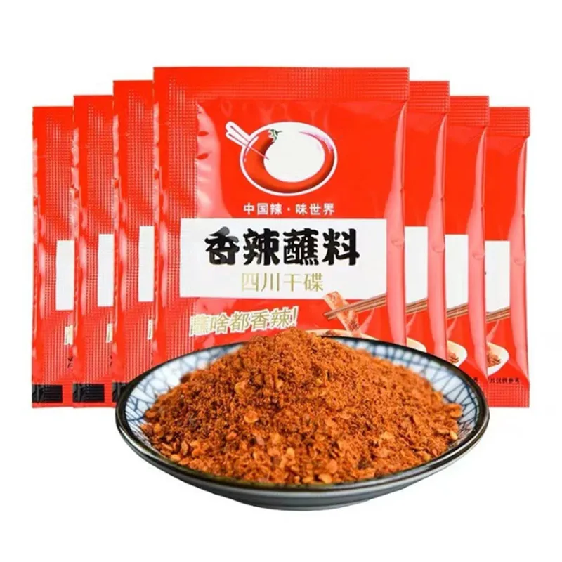 Magic Brand 3000pcs Low Moq Custom Printed Small Disposable Condiment Bag Sauce Seasoning Plastic Packets