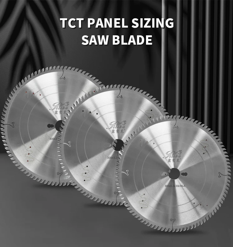 Double Blade Sliding Table Saw Saw Blade For Melamine Mdf Laminated