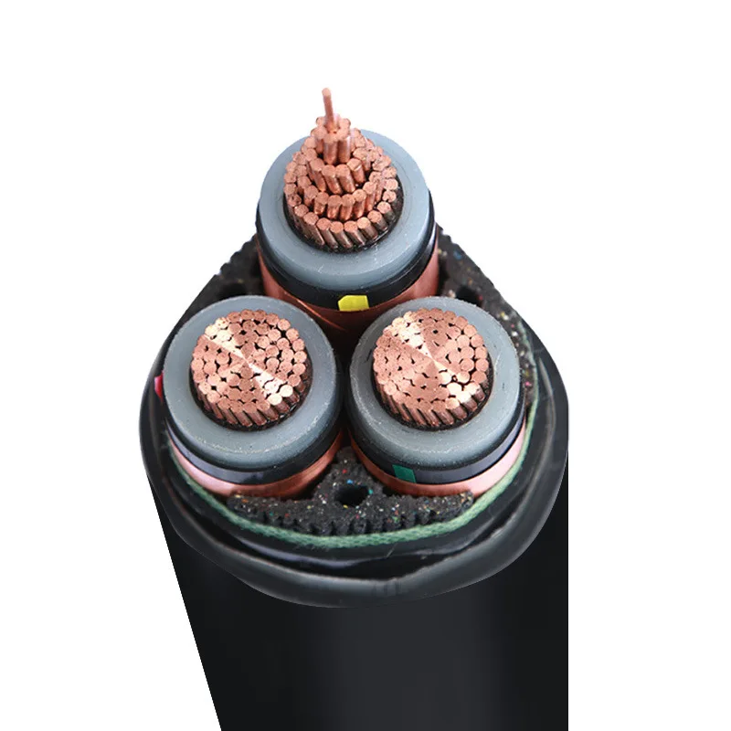 power cable Low Voltage Electrical Cable WDZN-YJY 3*75 PVC 3 4 Core STA Wires Copper Conductor XLPE TUVCCC Certified Single Core