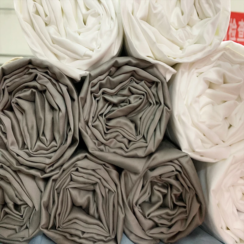 super soft 4pcs grey cooling bamboo bedding sheets set  hom  100 cotton hotel