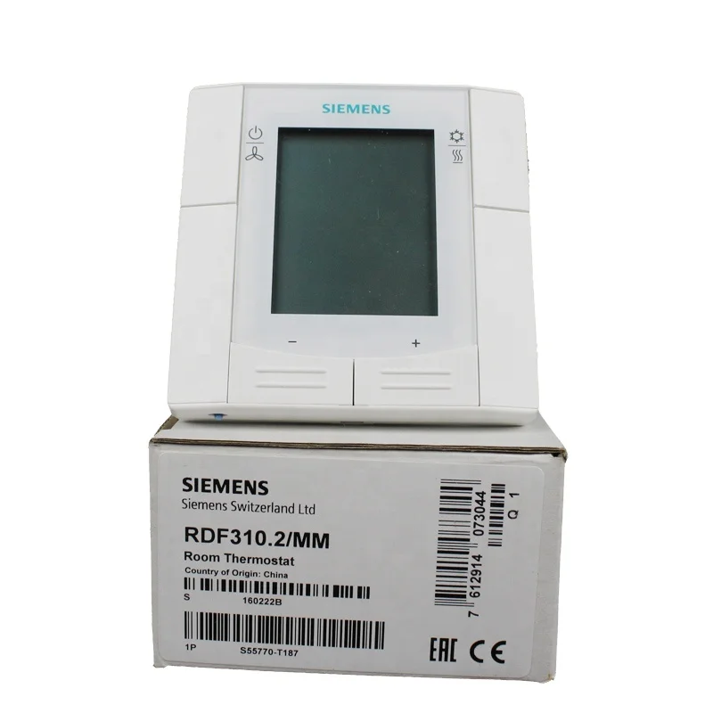 SIEMENS Temperature Controller Autonomous Room Thermostats for  2-pipe Fan Coils or DX Type Equipment