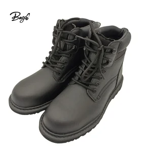 JDS Men's Australian Ming Slaughter House Safety Boots Non-slip Rubber with Steel Toe for Summer and Autumn