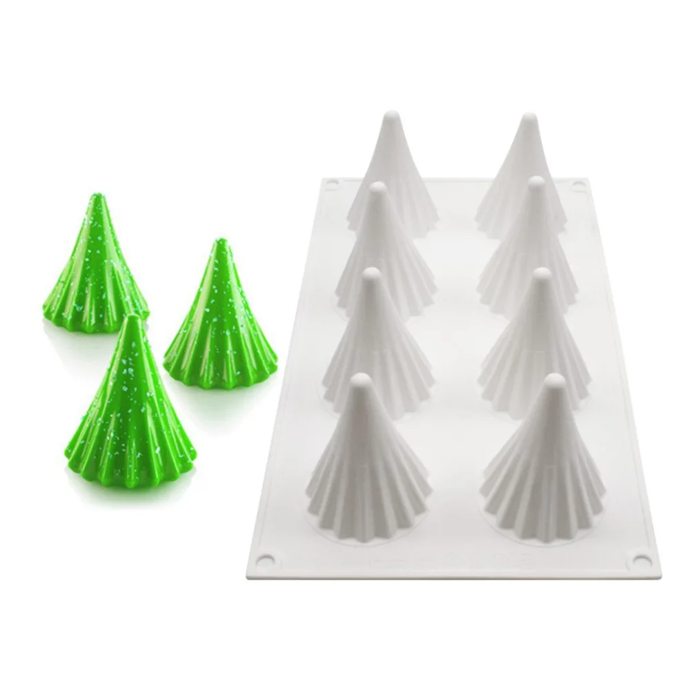 DIY Tools Christmas Tree Snowman Gingerbread Man Santa Chocolate Cookie Silicone Mold