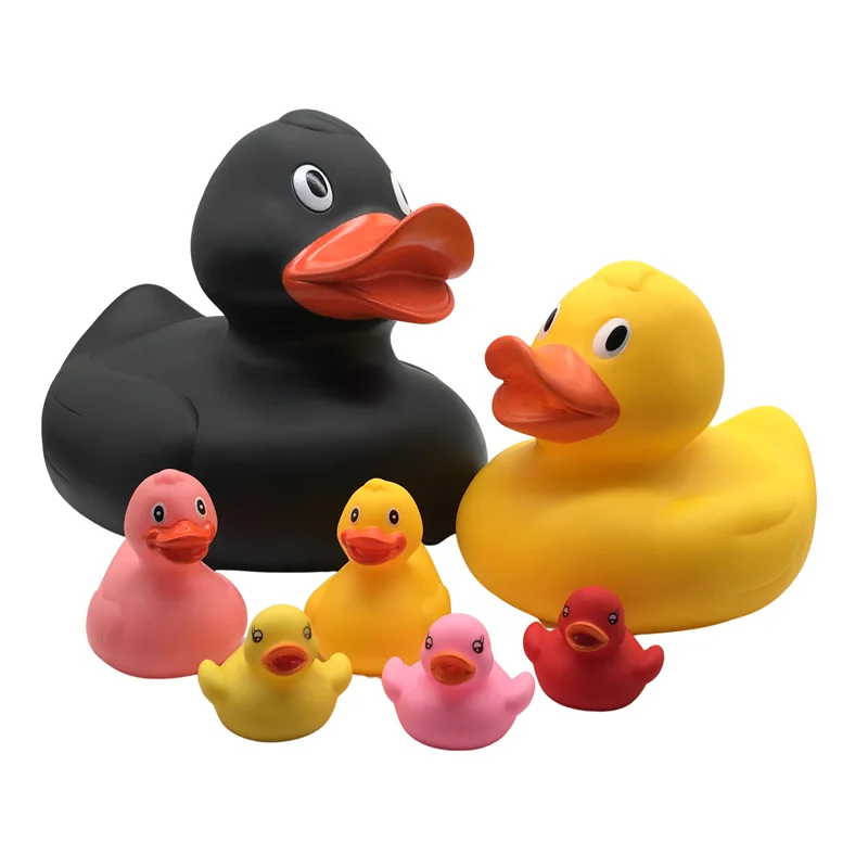Виниловая пластиковая большая желтая большая резиновая большая утка плавающий бассейн водная Ванна игрушка для детей