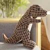 Pet toy brown dinosaur 30cm