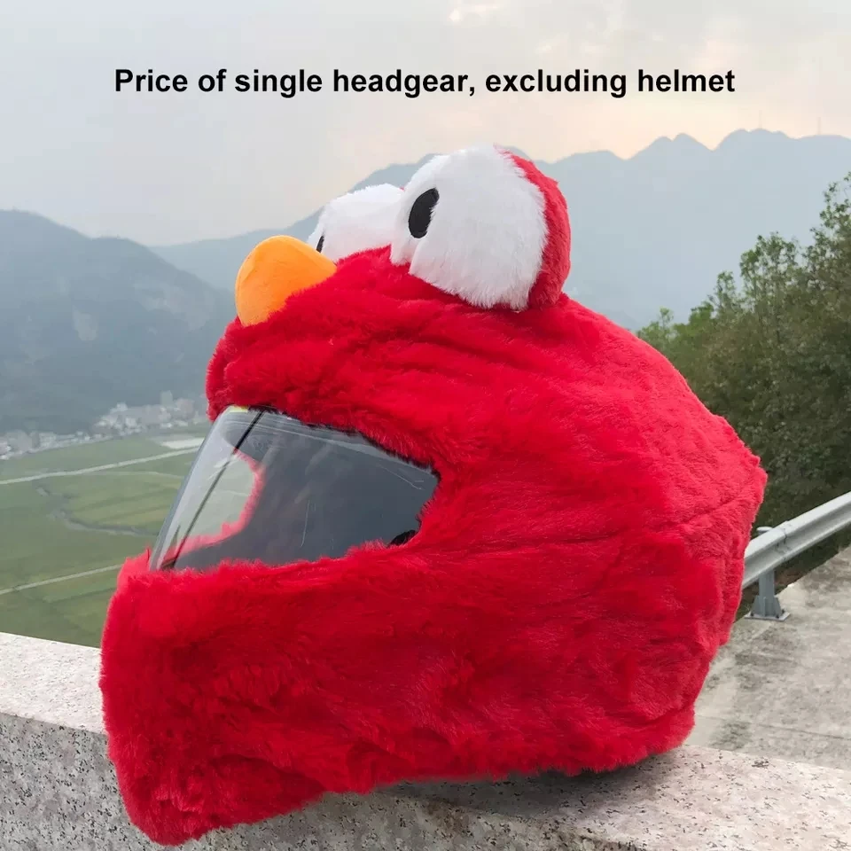 Srphere Elmo Motorcycle Helmet Funny Helmet Cover Factory Price