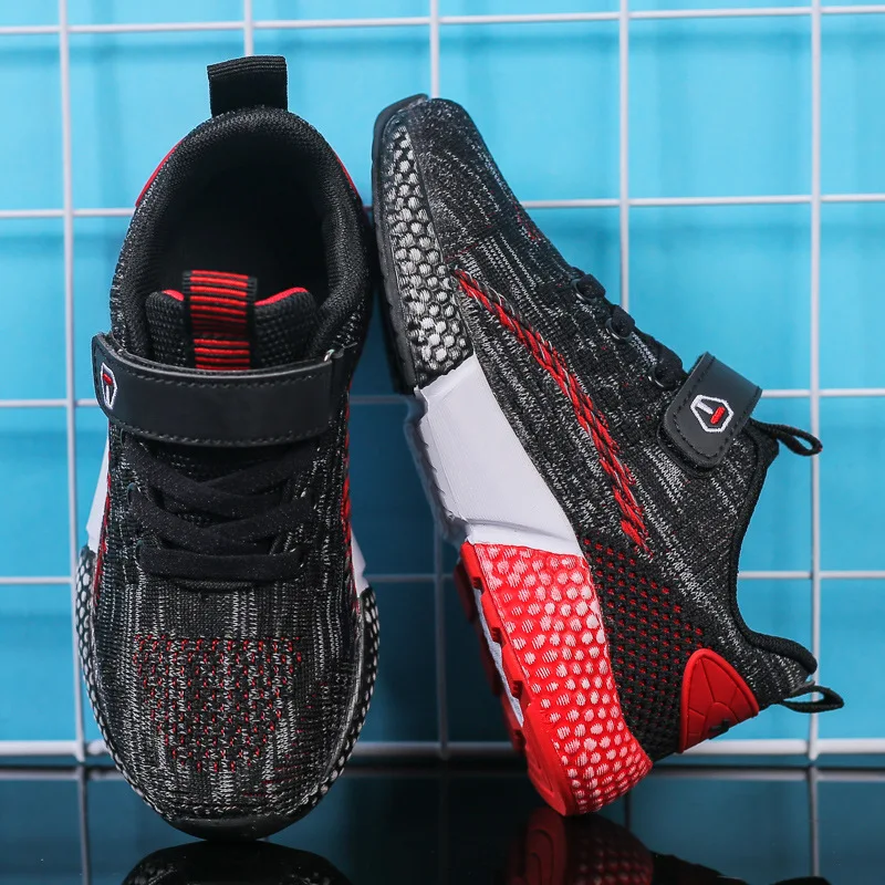 
2020 Китай, оптовая продажа, высокое качество, Лидер продаж, популярная вязаная сетчатая ткань, детские кроссовки yeezy, детская повседневная спортивная обувь 