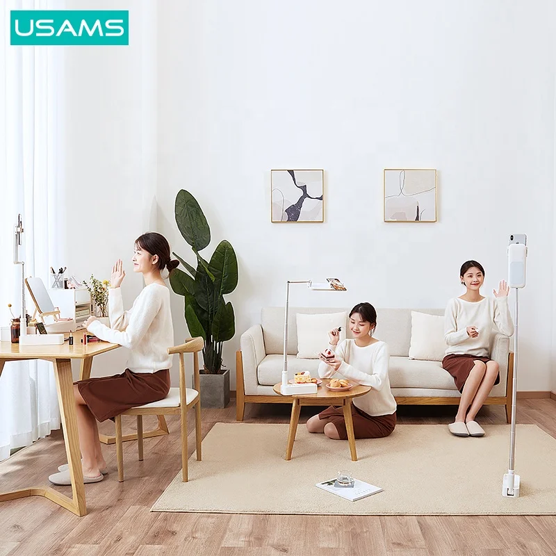 2021 USAMS Wholesales Led Video Fill Light with Stand Table  Reading Lamp Selfie Ring Light for Live show