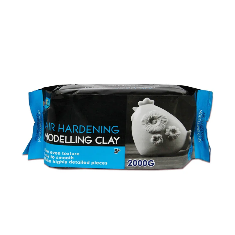 Заводская поставка белая 2000 г глина для сухой закалки на воздухе детей