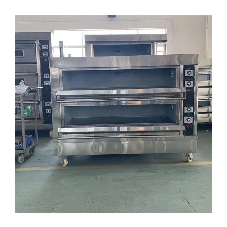 2 Deck 6 Trays Baking Oven Hot Air Bakery Oven Commercial Electric Oven for Bakery - Image 5