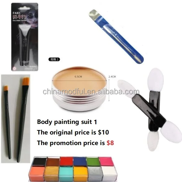  <div style=“text-align: center;”><span style=“font-family: impact, chicago; font-size: 18px;”> 2021 Festival Halloween Makeup Face Paint Rainbow Split Cake Body Painting High Quality Face Painting  </span></div>  1.jpg