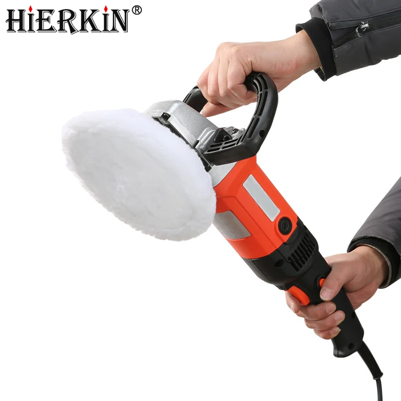 Hierkin 1400w Car Random Orbital Polisher Kits Electric Grinder