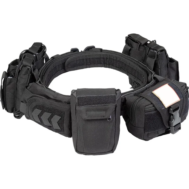 High Density Material Tactical Belt High Duty Tactical Duty Belts Sport Enthusiasts Utility Belt with Accessories Pouches
