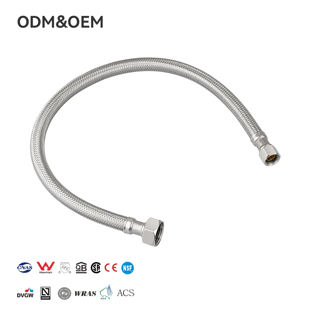 Moderní kuchyňský kohout PPW PVC tkaninová hadice Pružná bezpečná pro myčku 10 BAR tlak Vnitřní průměr 1/2